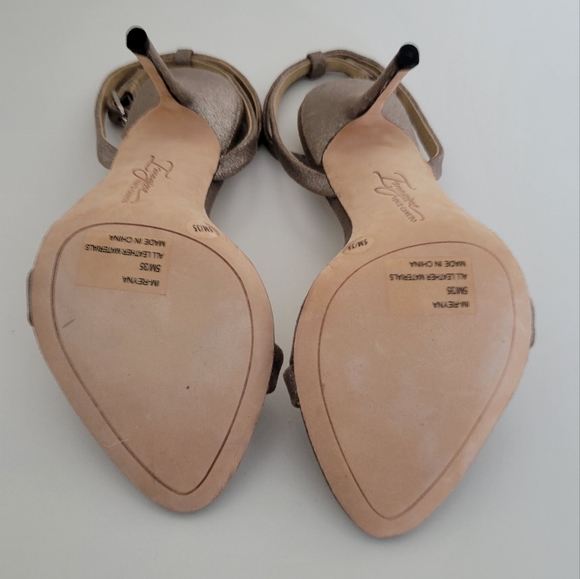 Imagine Vince Camuto Reyna Strap Heel in Pewter Size 5M - Picture 6 of 6